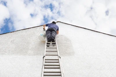 Peinture extérieure à Boursin — façades et ravalement